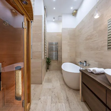 Exclusive & Charming Center W' Sauna Budapešť