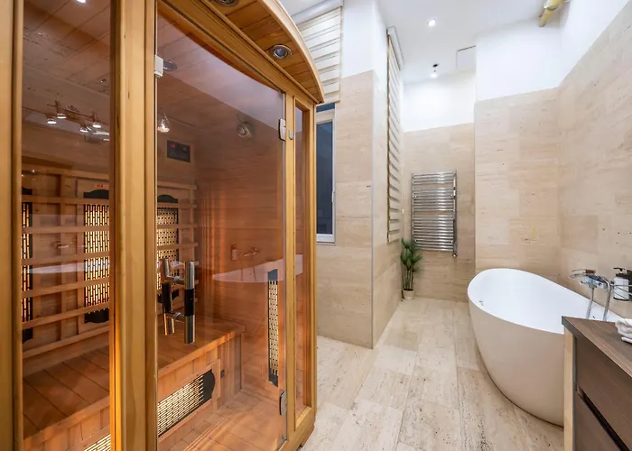 公寓 Exclusive & Charming Center W' Sauna *